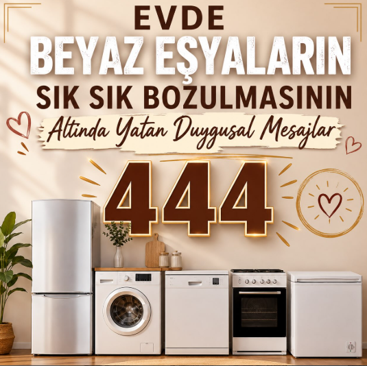 Evde Beyaz Eşyaların Sık Bozulmasının Altında Yatan Mesajlar