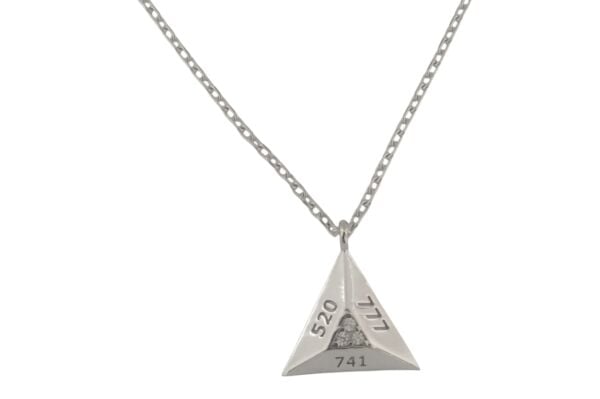 Sayı Sekanslı Piramit Kolye